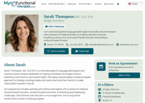 Profile & Booking System
